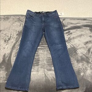 Wit & Wisdom Dark Blue Flare Jeans